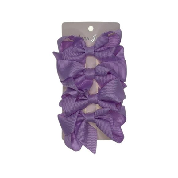 4Pcs Cute Bow Hair Clip Accessories for Woman Ladies and Girl - Picture 2 of 6